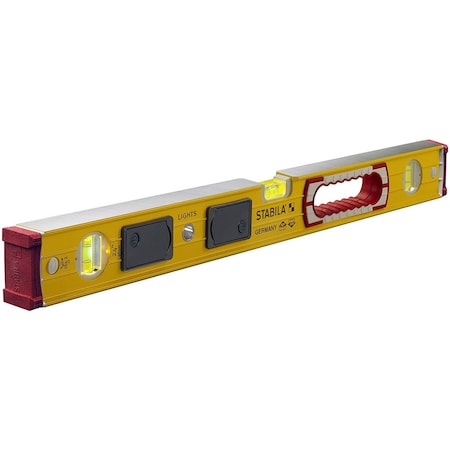Stabila 39324 - 24in Lighted Vial Level 39324-STABILA